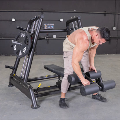 Muscle D Fitness Power Leverage V2 Flat / Decline Convergent Bench