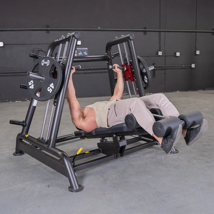 Muscle D Fitness Power Leverage V2 Flat / Decline Convergent Bench