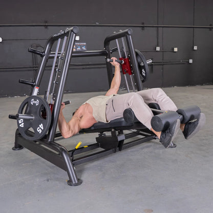 Muscle D Fitness Power Leverage V2 Flat / Decline Convergent Bench