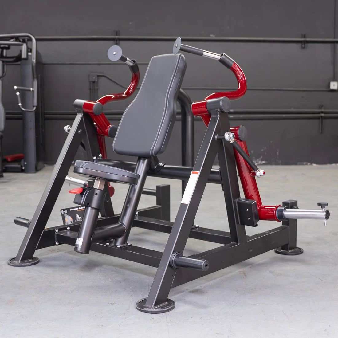Power Leverage V2 hammer grip triceps machine with padded seat