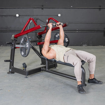 Muscle D Fitness Power Leverage V2 Horizontal Chest Press Machine