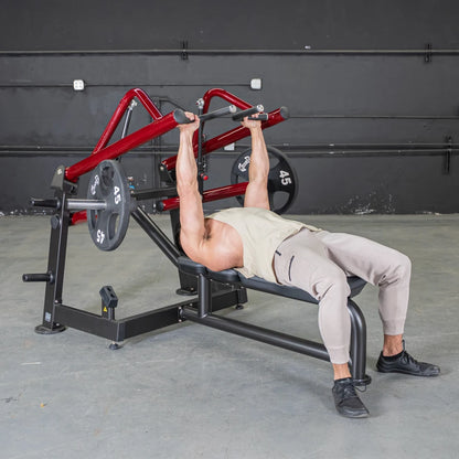 Muscle D Fitness Power Leverage V2 Horizontal Chest Press Machine
