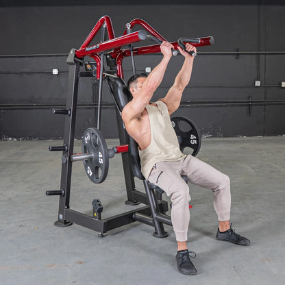 Muscle D Fitness Power Leverage V2 Incline Chest Press Machine