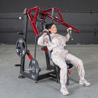 Muscle D Fitness Power Leverage V2 Incline Chest Press Machine
