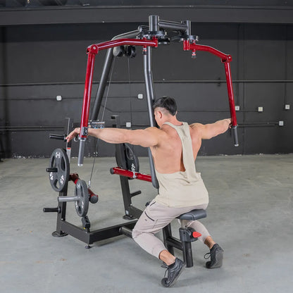 Muscle D Fitness Power Leverage V2 Seated Pec Fly Machine