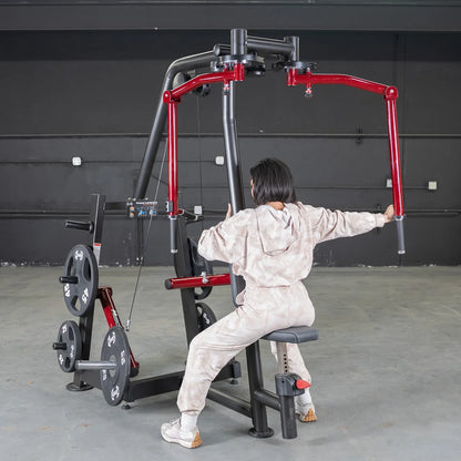 Muscle D Fitness Power Leverage V2 Seated Pec Fly Machine