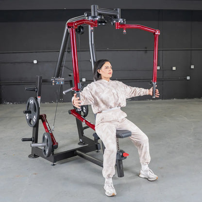 Muscle D Fitness Power Leverage V2 Seated Pec Fly Machine