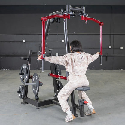 Muscle D Fitness Power Leverage V2 Seated Pec Fly Machine