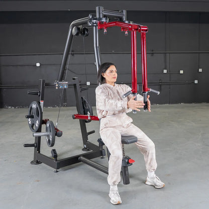Muscle D Fitness Power Leverage V2 Seated Pec Fly Machine