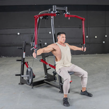 Muscle D Fitness Power Leverage V2 Seated Pec Fly Machine