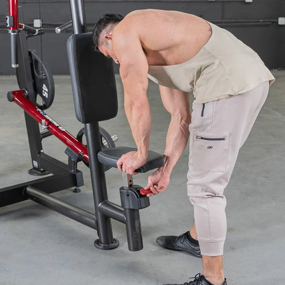 Muscle D Fitness Power Leverage V2 Seated Pec Fly Machine