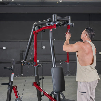 Muscle D Fitness Power Leverage V2 Seated Pec Fly Machine