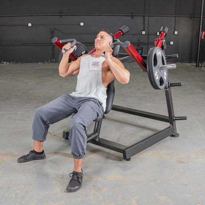 Muscle D Fitness Power Leverage V2 Shoulder Press Machine