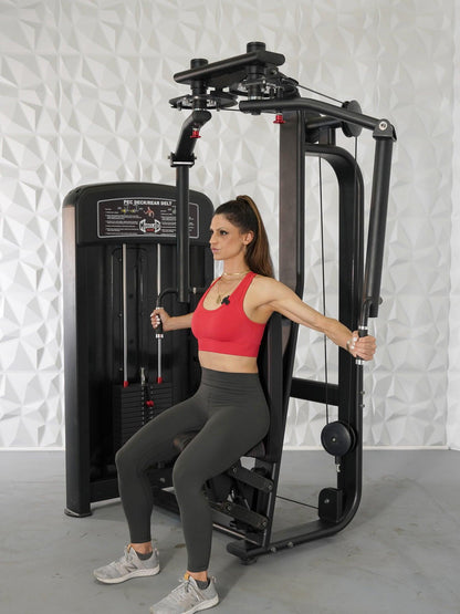 Muscle D Fitness Elite Selectorized Pec Deck / Rear Delt Machine
