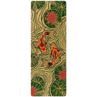 Yolaha Pond of Harmony Nomad Cork Yoga Mat