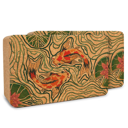 Yolaha Artist Cork Yoga Block Set