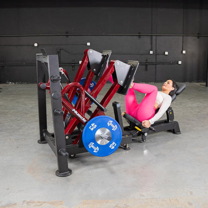 Muscle D Fitness Power Leverage V2 Iso Lateral 45 Degree Leg Press Machine