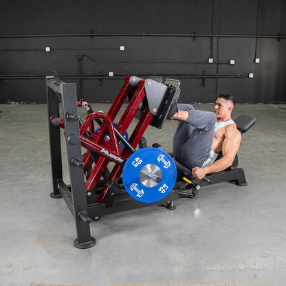 Muscle D Fitness Power Leverage V2 Iso Lateral 45 Degree Leg Press Machine