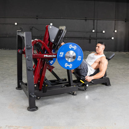 Muscle D Fitness Power Leverage V2 Iso Lateral 45 Degree Leg Press Machine