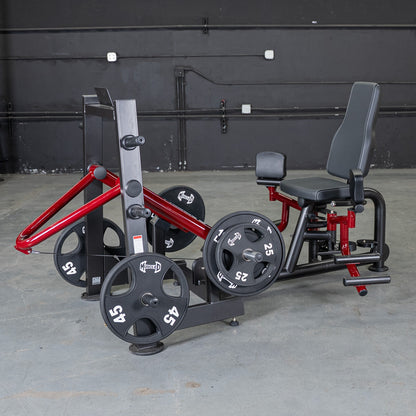 Muscle D Fitness Power Leverage V2 Abductor Machine
