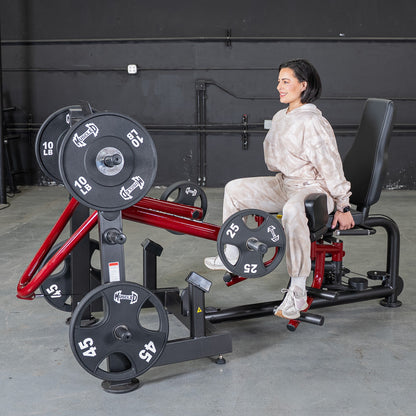 Muscle D Fitness Power Leverage V2 Abductor Machine