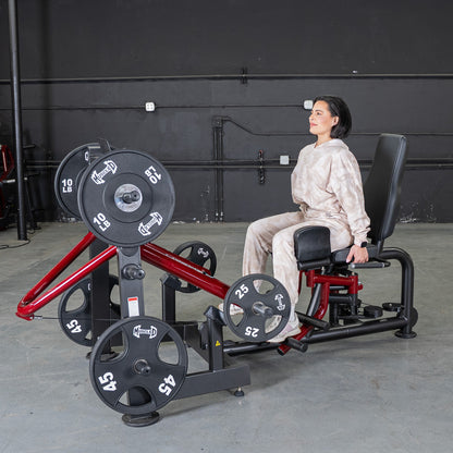 Muscle D Fitness Power Leverage V2 Abductor Machine
