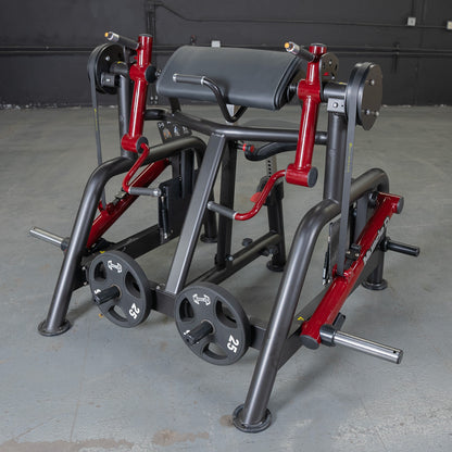 Muscle D Fitness Power Leverage V2 Iso Lateral Bicep / Preacher Curl Machine