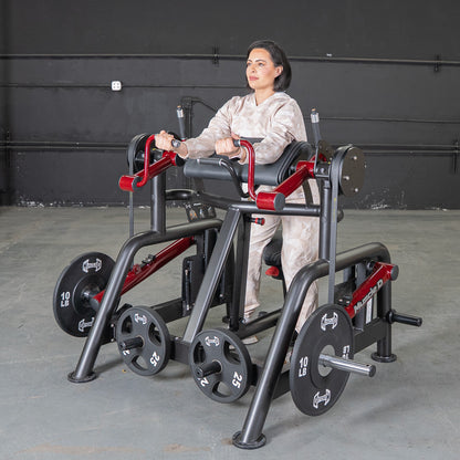 Muscle D Fitness Power Leverage V2 Iso Lateral Bicep / Preacher Curl Machine