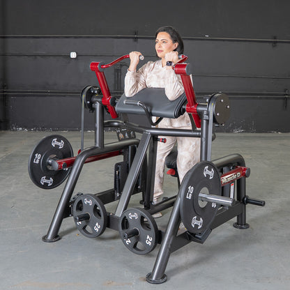 Muscle D Fitness Power Leverage V2 Iso Lateral Bicep / Preacher Curl Machine