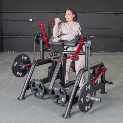 Muscle D Fitness Power Leverage V2 Iso Lateral Bicep / Preacher Curl Machine