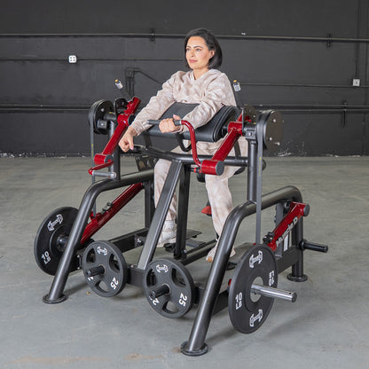 Muscle D Fitness Power Leverage V2 Iso Lateral Bicep / Preacher Curl Machine