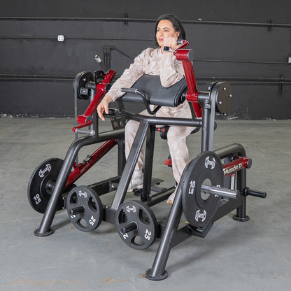 Muscle D Fitness Power Leverage V2 Iso Lateral Bicep / Preacher Curl Machine