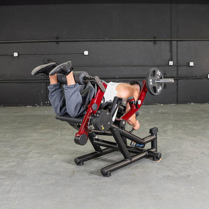 Muscle D Fitness Power Leverage V2 Leg Extension Leg Curl Combo Machine