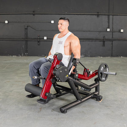 Muscle D Fitness Power Leverage V2 Leg Extension Leg Curl Combo Machine