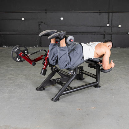 Muscle D Fitness Power Leverage V2 Prone Leg Curl Machine