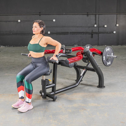 Muscle D Fitness Power Leverage V2 Seated Dip Dip Press Machine