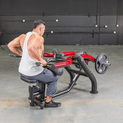 Muscle D Fitness Power Leverage V2 Seated Dip Dip Press Machine
