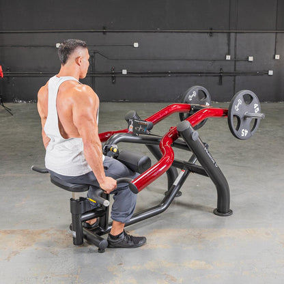 Muscle D Fitness Power Leverage V2 Seated Dip Dip Press Machine