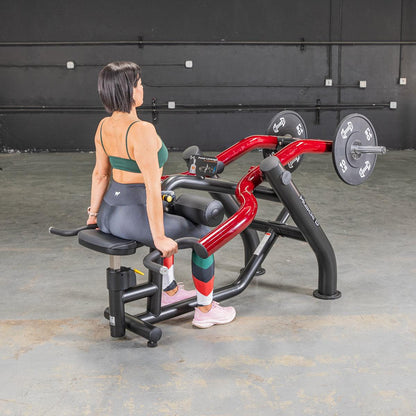 Muscle D Fitness Power Leverage V2 Seated Dip Dip Press Machine