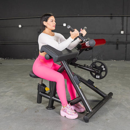 Muscle D Fitness Power Leverage V2 Bicep / Preacher Curl Machine