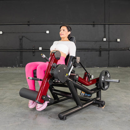 Muscle D Fitness Power Leverage V2 Leg Extension Leg Curl Combo Machine