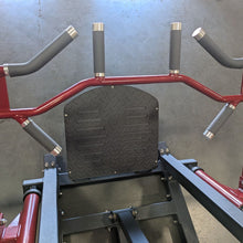 Power Leverage V2 Linear Bearing Row Red and black weightlifting machine top view