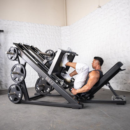 Muscle D Fitness Pro Strength Dual Leg Press Machine