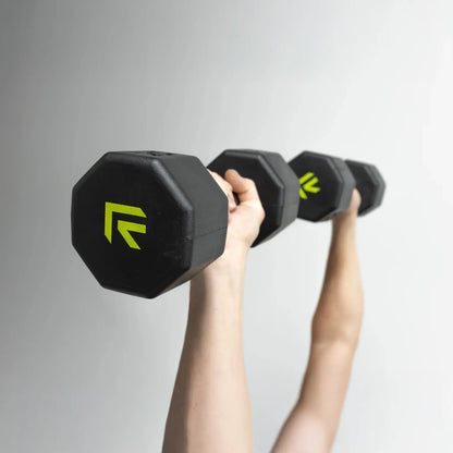 Rage Fitness Octo Rubber Dumbbell