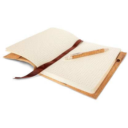 Yolaha Refillable Cork Journal Book