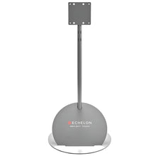 Echelon Reflect 50 Smart Fitness Mirror Stand featuring a sleek design with a round base and vertical pole, designed to support the Echelon Reflect fitness mirror.