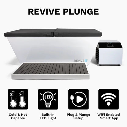 Revive 3 Person Traditional Sauna & Acrylic Plunge