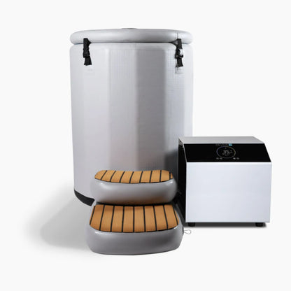 Revive 3 Person Traditional Sauna & Inflatable Barrel Plunge