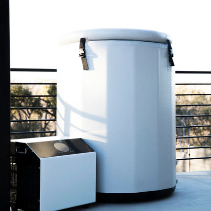 Revive 3 Person Traditional Sauna & Inflatable Barrel Plunge