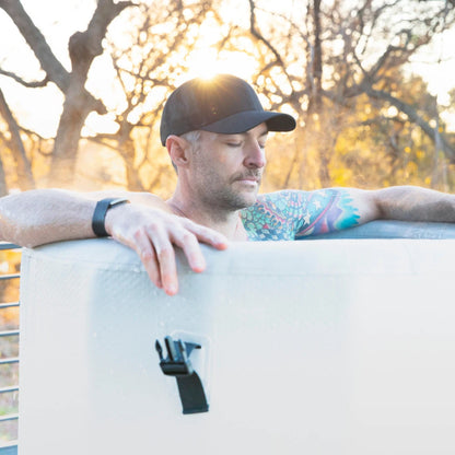 Revive 3 Person Traditional Sauna & Inflatable Barrel Plunge